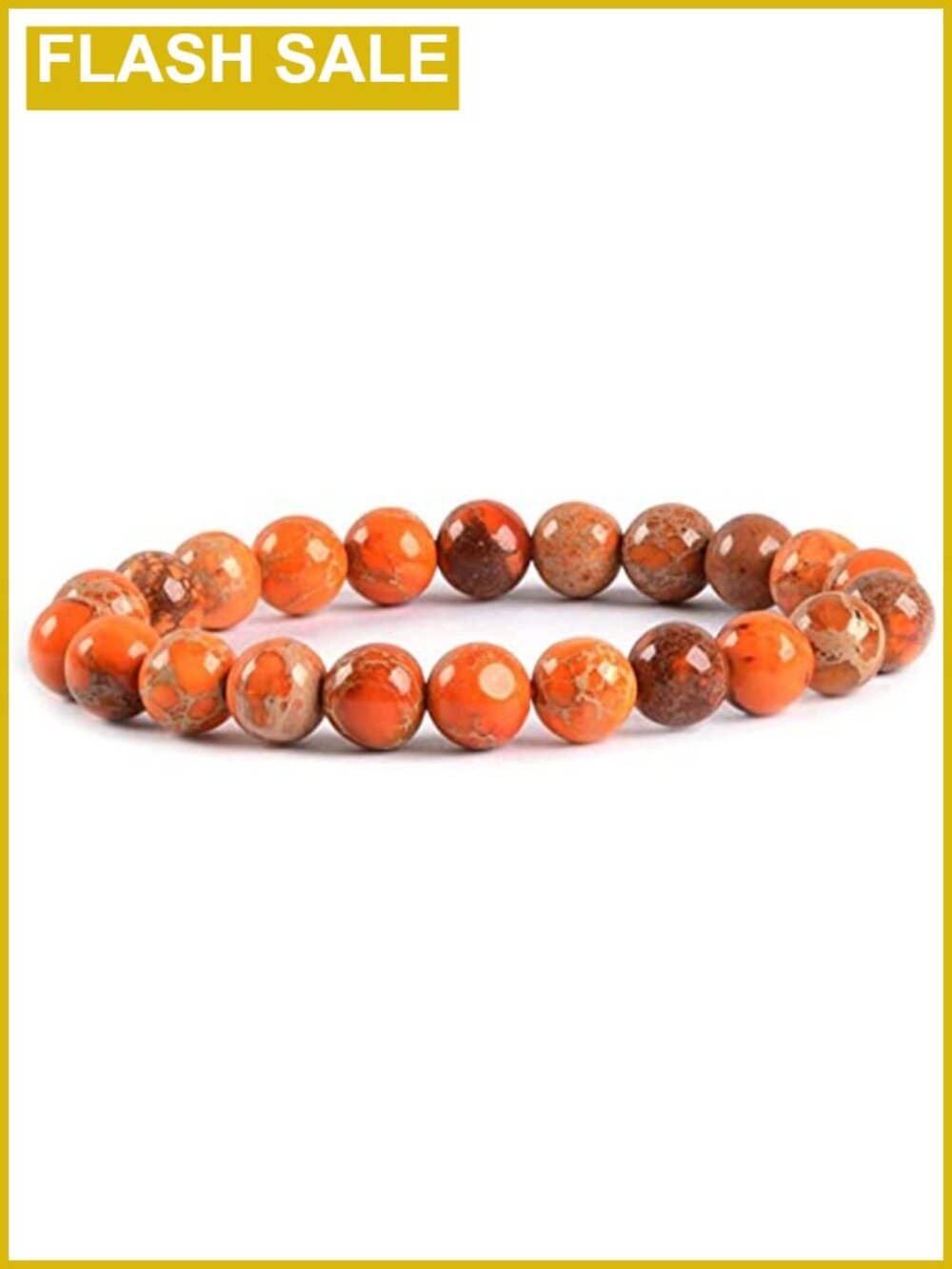 8mm Round Bead Stretch Bracelet Handmade Gemstone Stackable